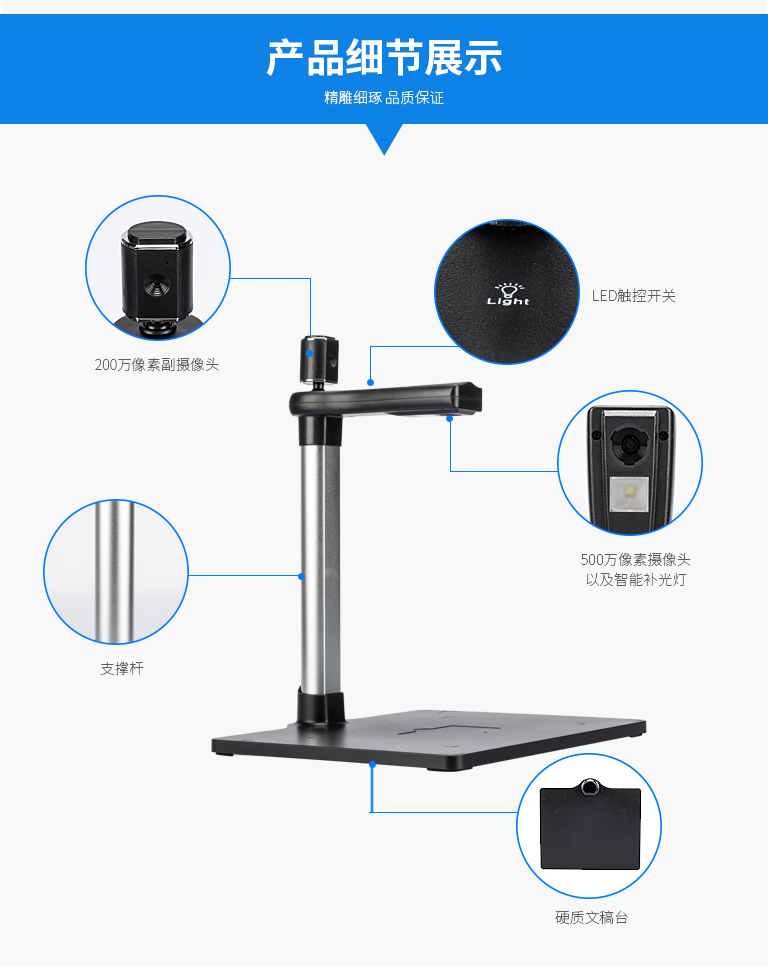 ZL-950TS，哲林高拍儀新品，高清晰